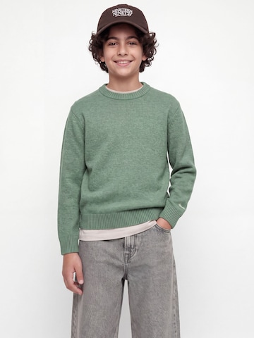Jack & Jones Junior Pullover 'JORNorrebro' in Grün: Vorderseite