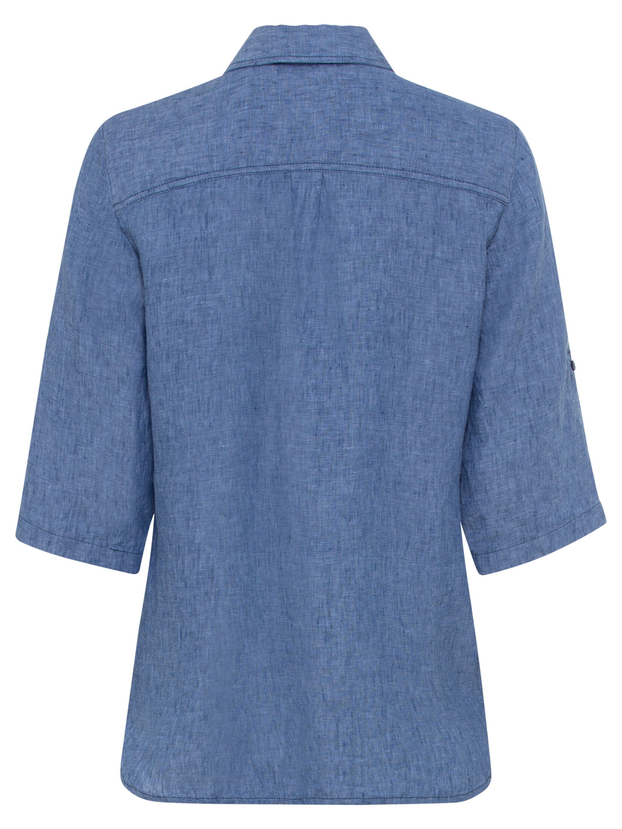 Olsen Bluse in Blau