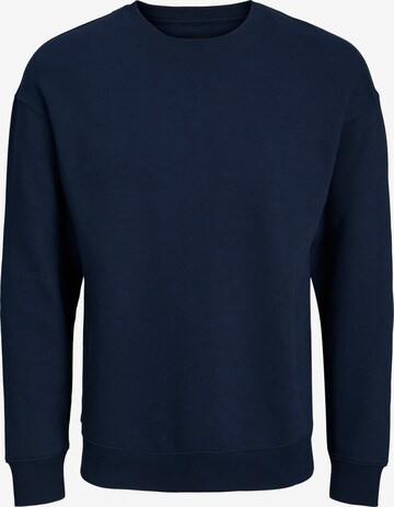 Jack & Jones Plus Sweatshirt 'Bradley' in Blauw: voorkant