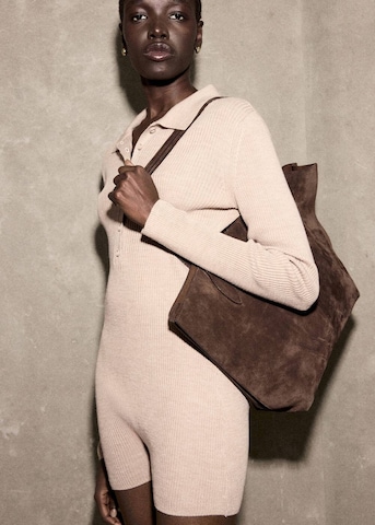 MANGO Jumpsuit in Beige