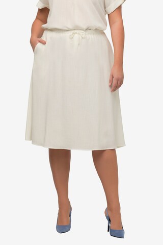 Ulla Popken Skirt in White: front