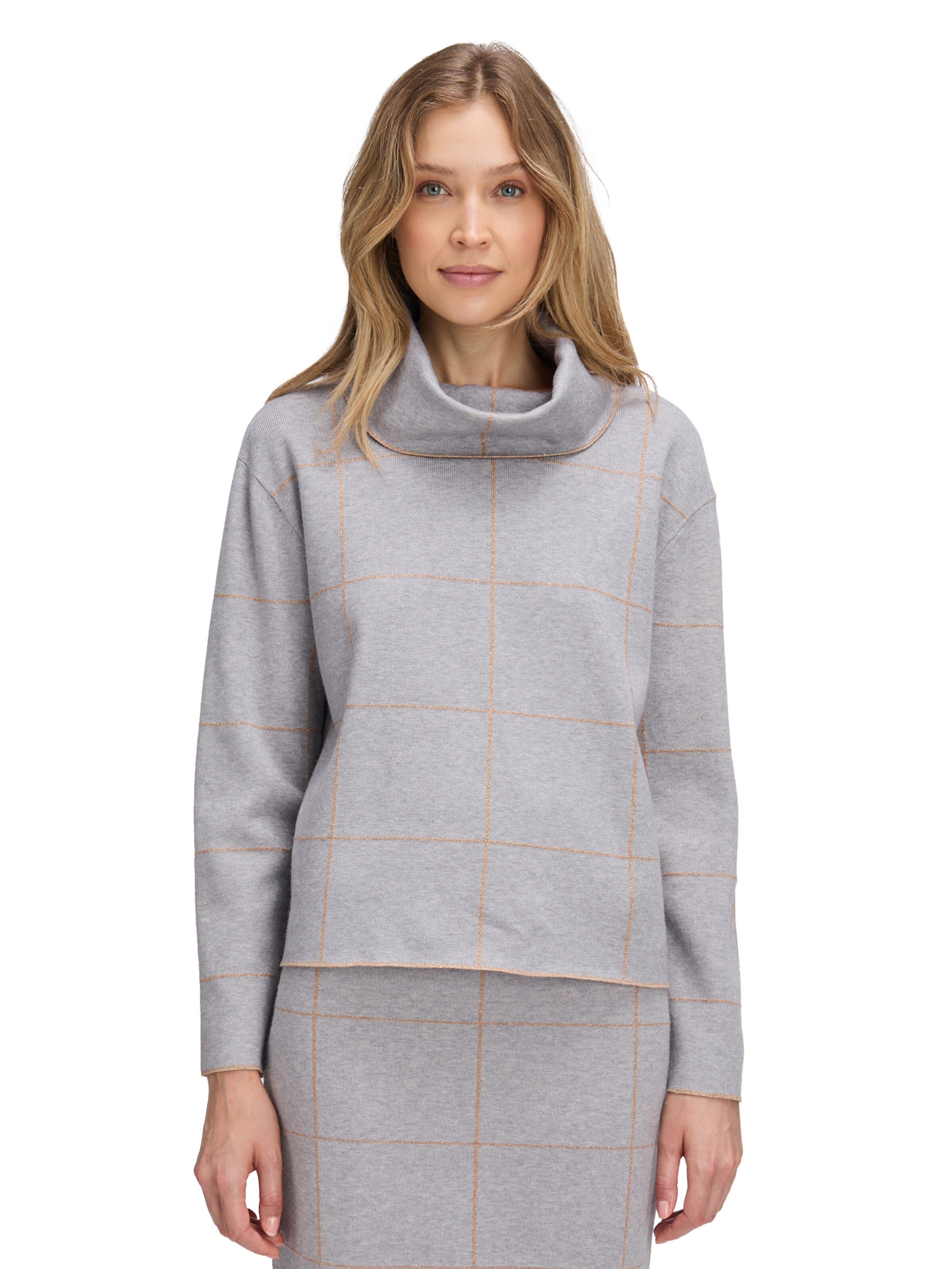 Betty Barclay Sweater in Grey: front