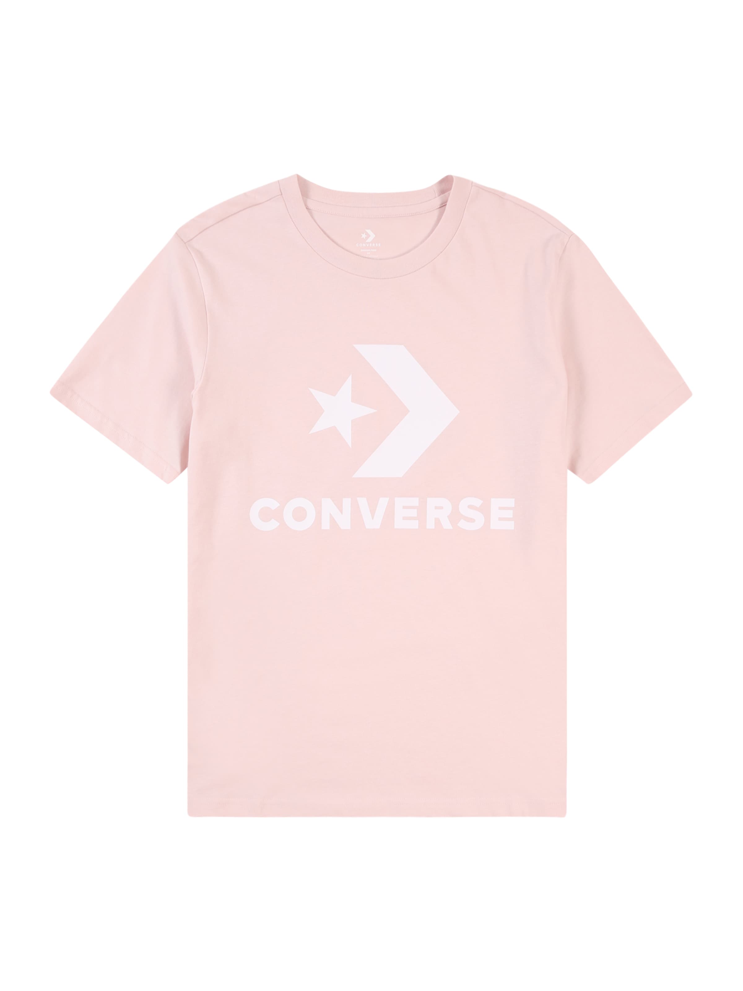 rozā CONVERSE T-Krekls: no priekšpuses