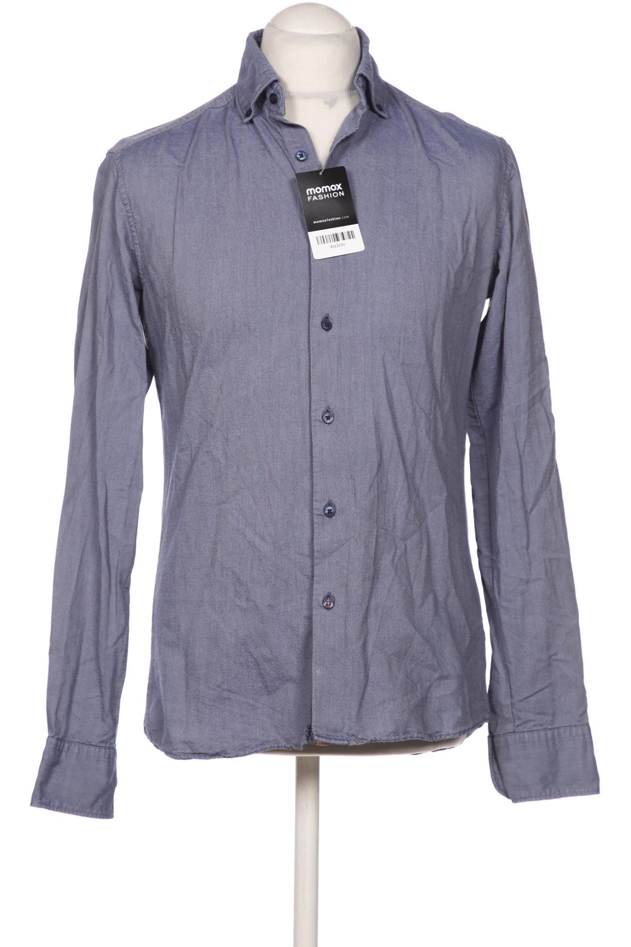ETERNA Button Up Shirt in M in Blue: front