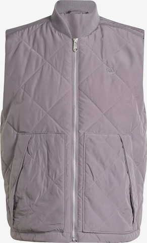 ADIDAS ORIGINALS Weste 'Premium Essentials' in Grau: Vorderseite