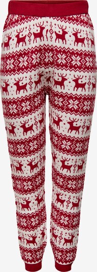 Only Tall Pants 'XMAS' in Red / White, Item view