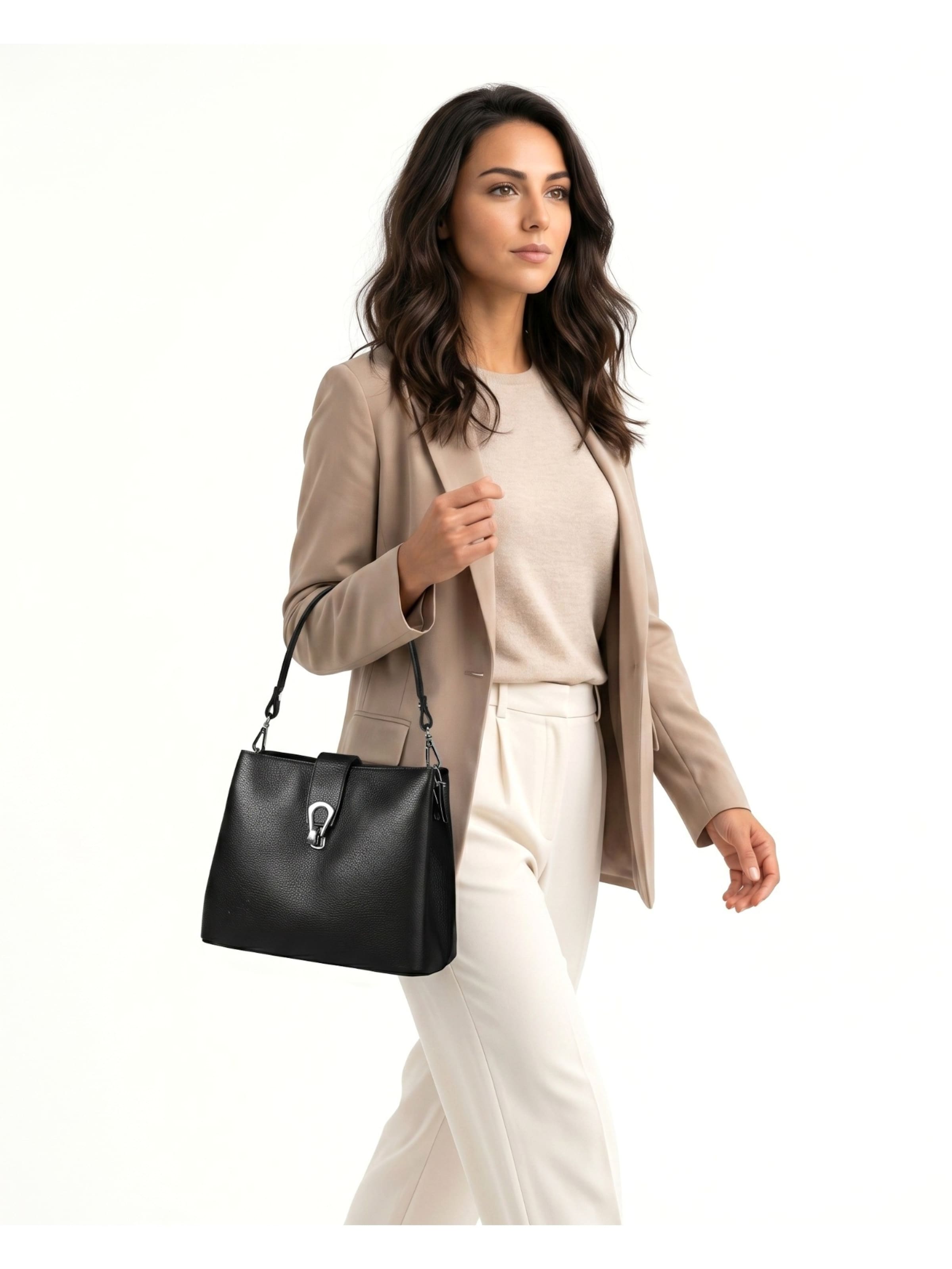 Cluty Umhängetasche‌‌‌‌‌ in Schwarz