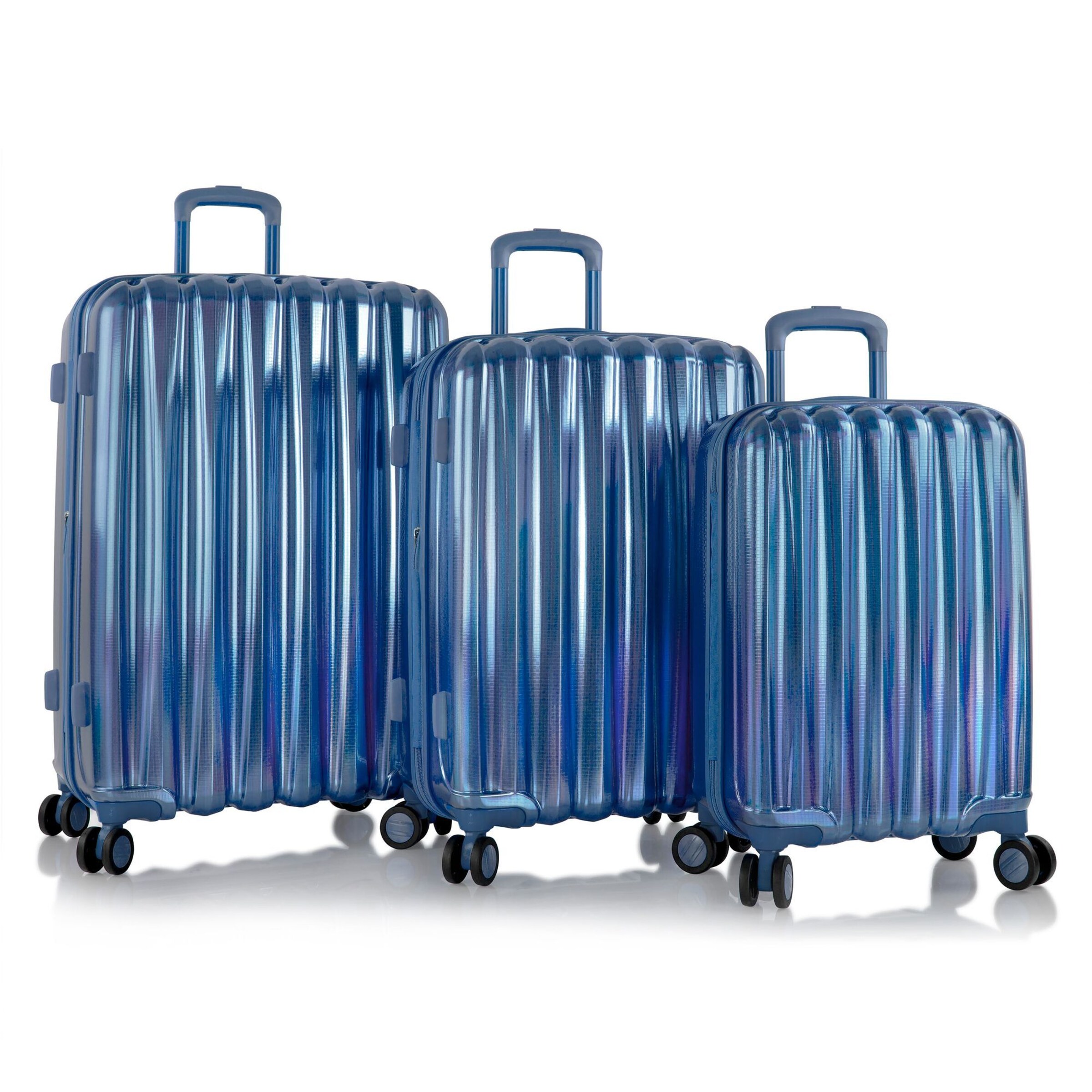 Heys Suitcase Set 'Astro' in Blue: front