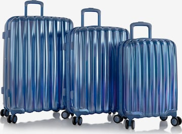 Heys Kofferset 'Astro' in Blau: Vorderseite