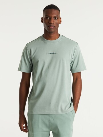 CHASIN' Shirt 'Draco' in Blauw: voorkant