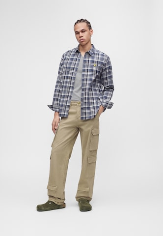 Lyle & Scott Regular fit Ing - kék