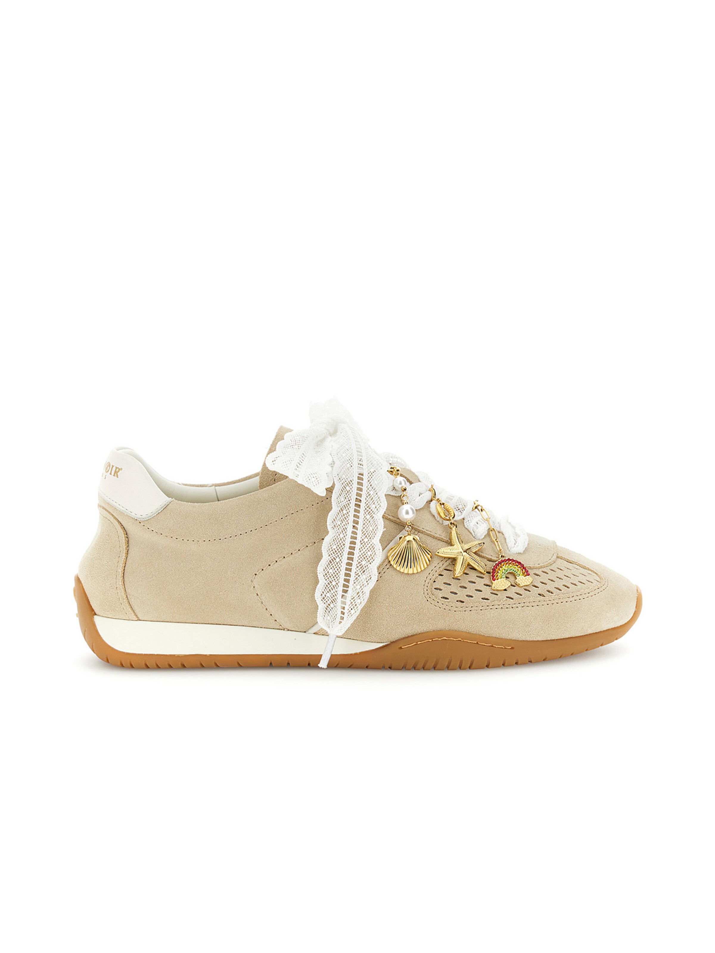 Baskets basses CAFè NOIR en beige