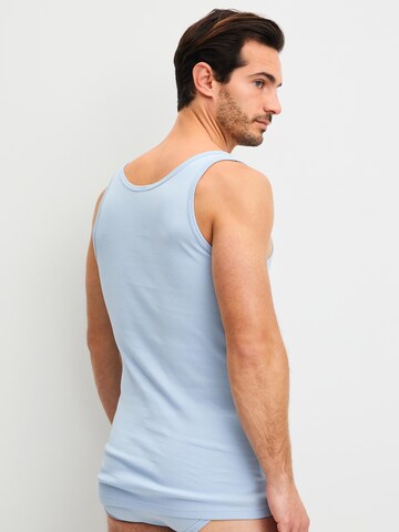 CALIDA Unterhemd 'Twisted Cotton'‌‌‌‌‌‌‌‌‌ in Blau