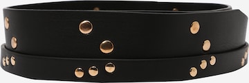 PIECES Belt 'ANUA' in Black: front