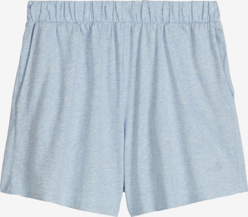 Pantalon de pyjama ' Mix N Match ' Marc O'Polo en bleu : devant