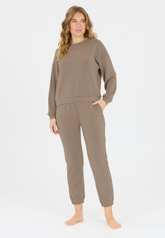 Athlecia Regular Sweathose 'Jillnana V2' in Braun