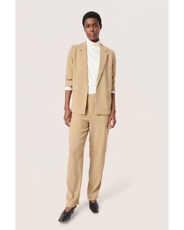 SOAKED IN LUXURY Blazer 'Shirley' in Beige