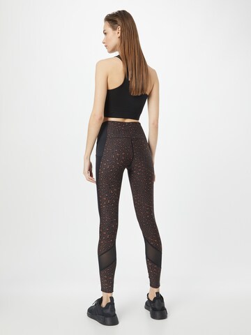 HKMX Skinny Workout Pants in Brown