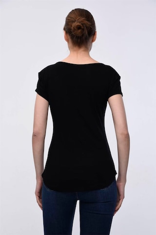 HOME STORE T-Shirt in Schwarz