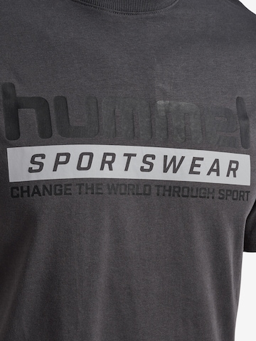 Hummel Performance Shirt 'Carson' in Grey