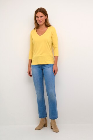 T-shirt Cream en jaune