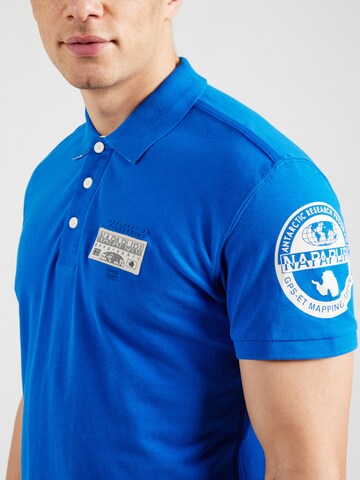 NAPAPIJRI Poloshirt 'E-AMUNDSE' in Blau