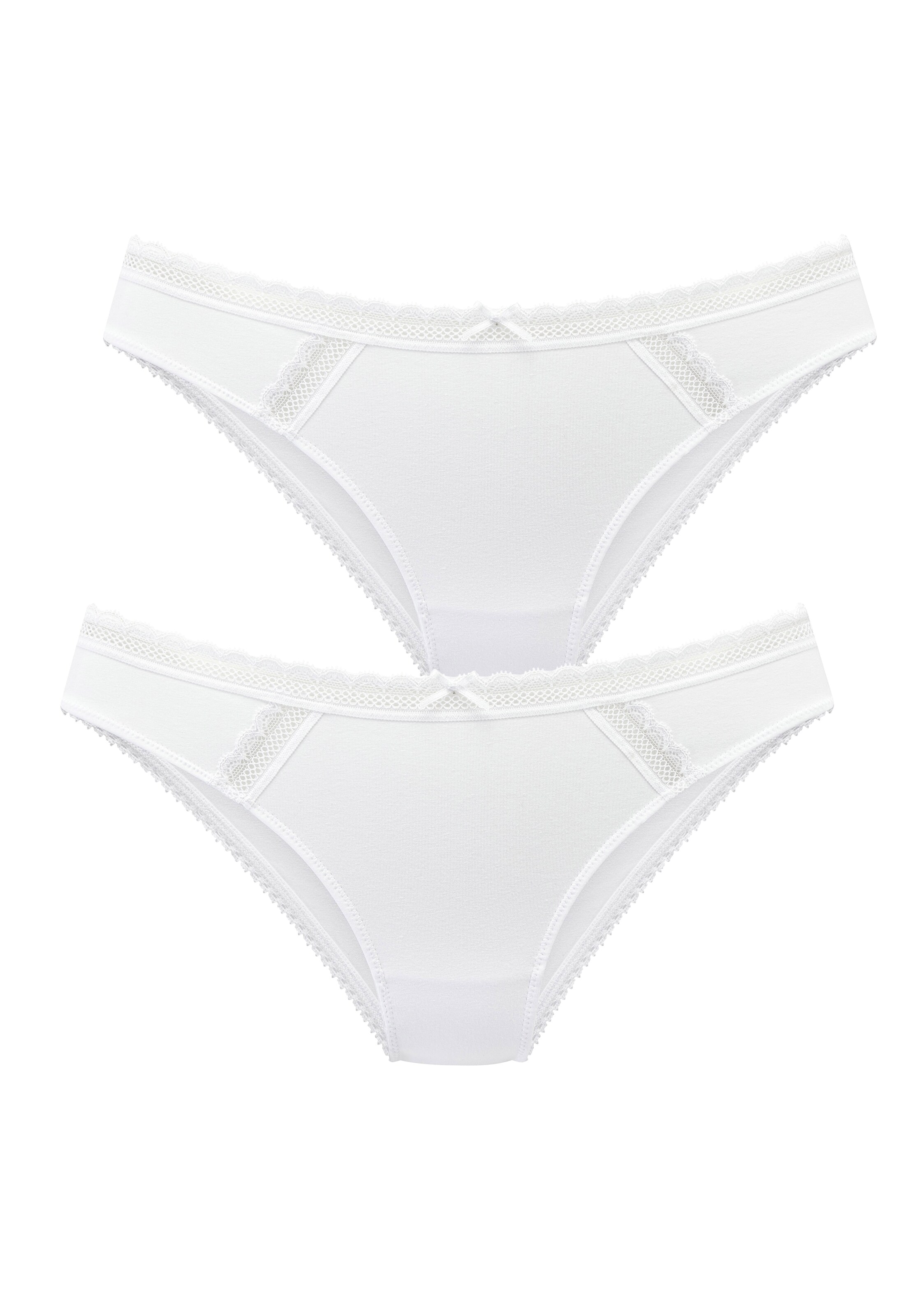 VIVANCE Bikinihose in Weiß: Vorderseite