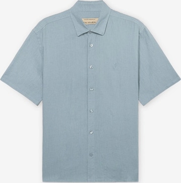 Trussardi - Ajuste regular Camisa en azul: frente