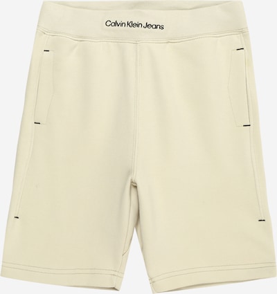 Calvin Klein Jeans Trousers in Cream / Black, Item view