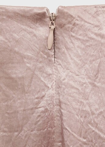 MANGO Wide leg Pleated Pants 'Raida' in Pink