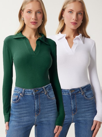 Happiness İstanbulPulover - zelena boja: prednji dio