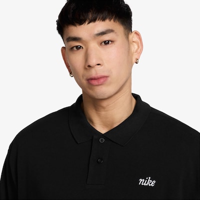 Nike Sportswear Poloshirt in schwarz, Produktansicht