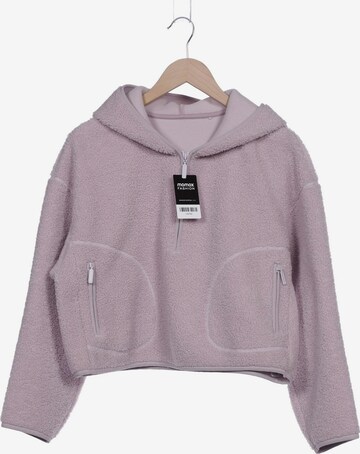 UNIQLO Sweatshirt & Zip-Up Hoodie in L in Pink: front