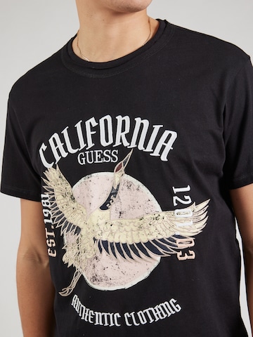 GUESS Shirt 'HERON' in Black