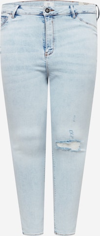 Skinny Jeans 'MOLLY' de la River Island Plus pe albastru: față