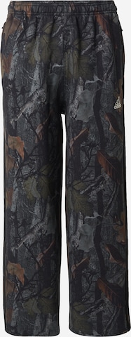 ADIDAS ORIGINALSBaggy Hlače - crna boja: prednji dio