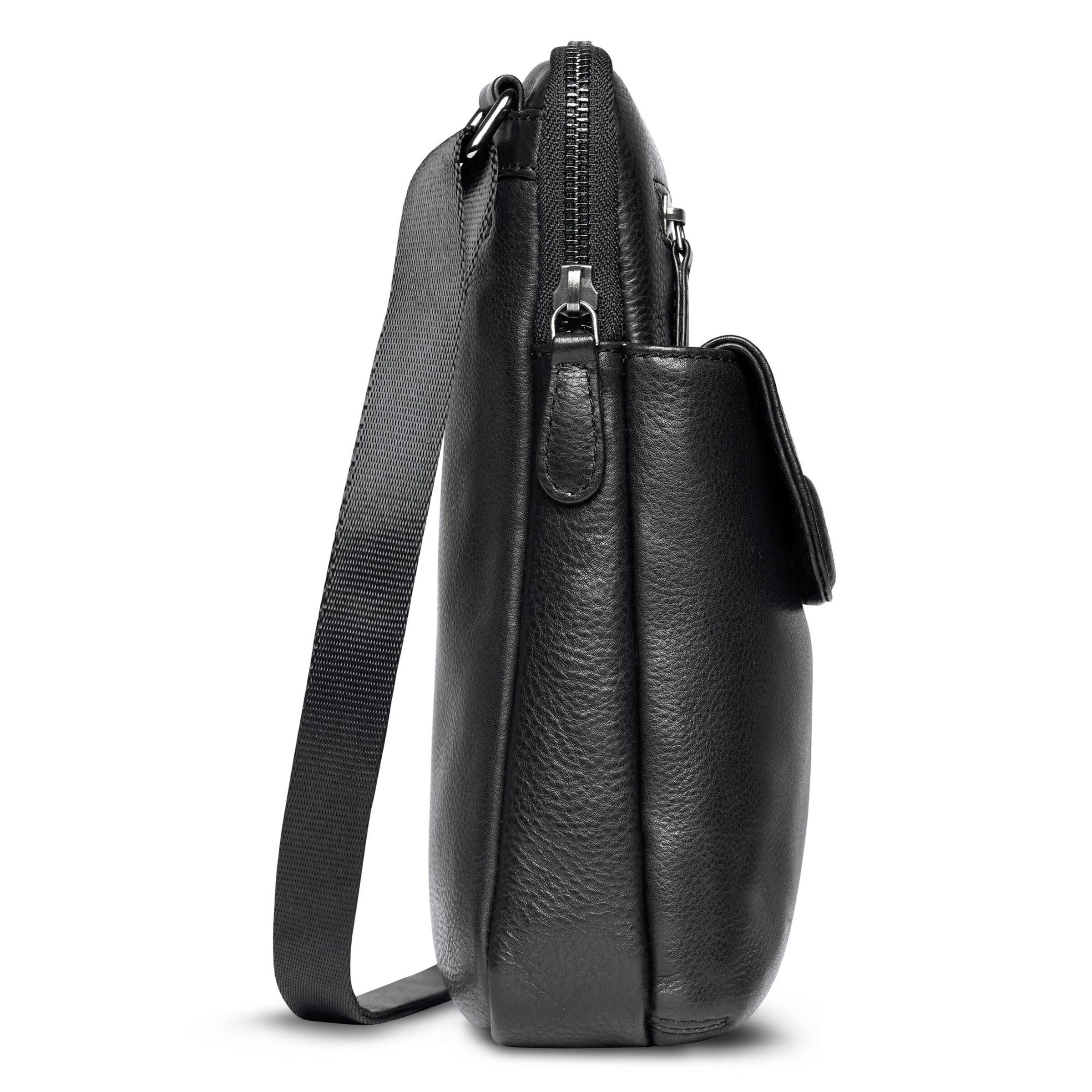 Sac à bandoulière bugatti en noir