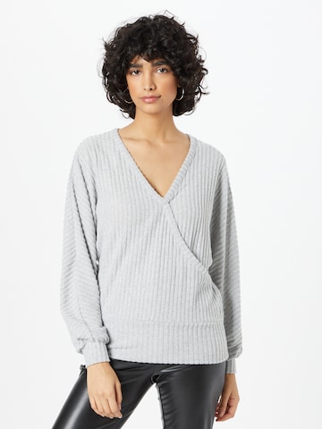 NEW LOOK Sweater in Grey: front