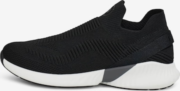 Scarpa slip-on di Boggi Milano in nero: frontale