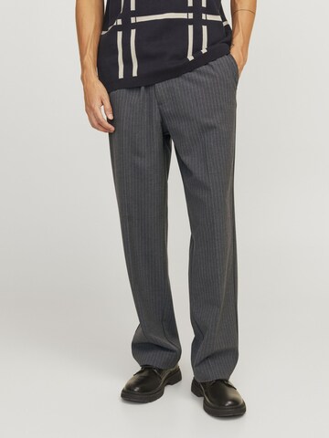 JACK & JONES Loosefit Pantalon in Grijs: voorkant
