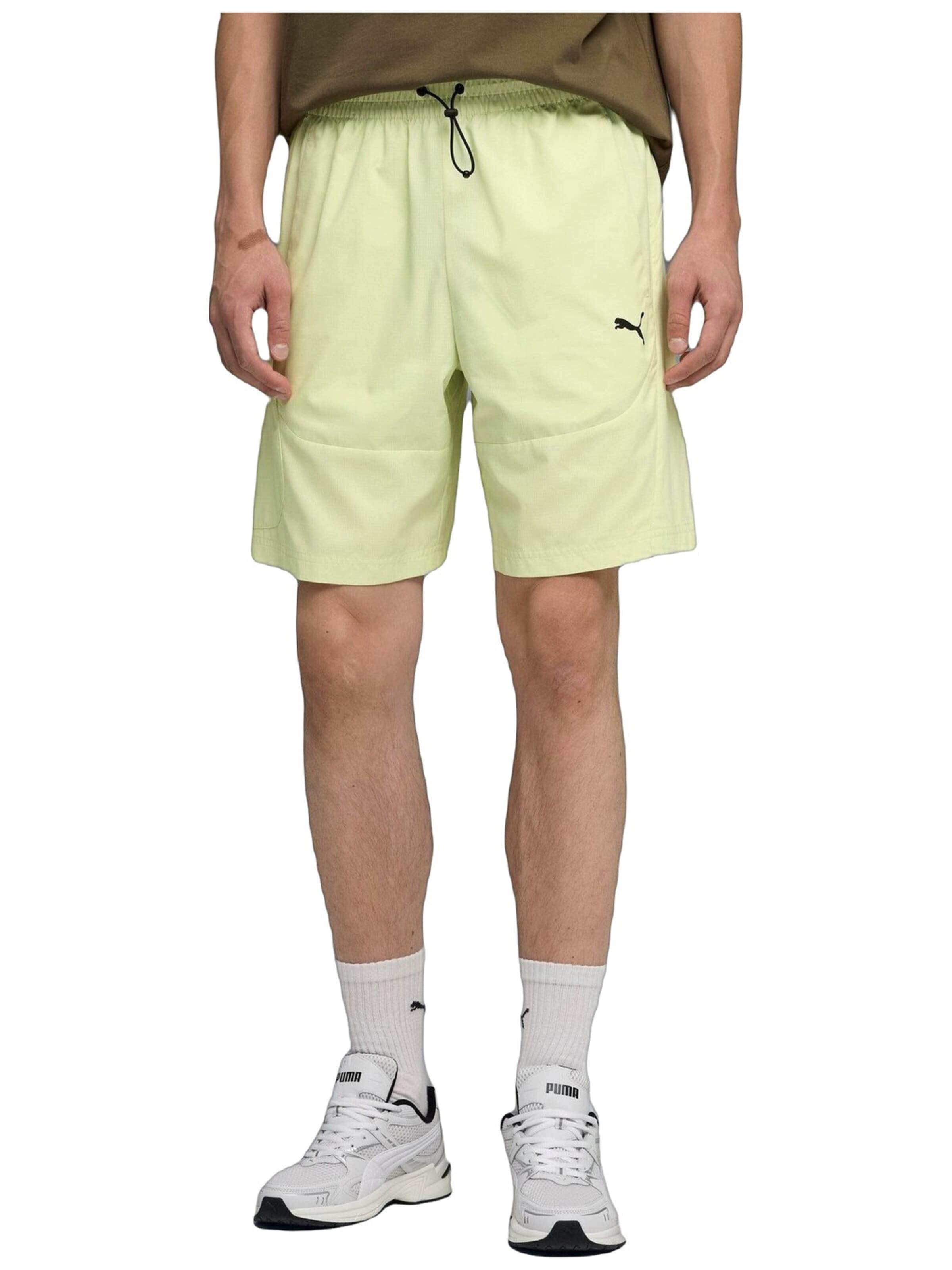 regular Pantaloni sportivi 'Puma Pumatech Woven Cargo Shorts Apple Spritz' di PUMA in verde: frontale
