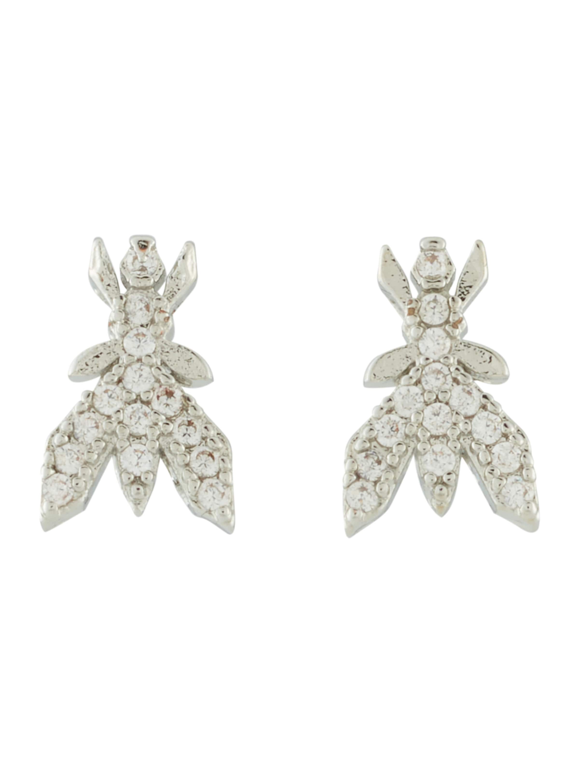 PATRIZIA PEPE Обеци в сребърно: отпред