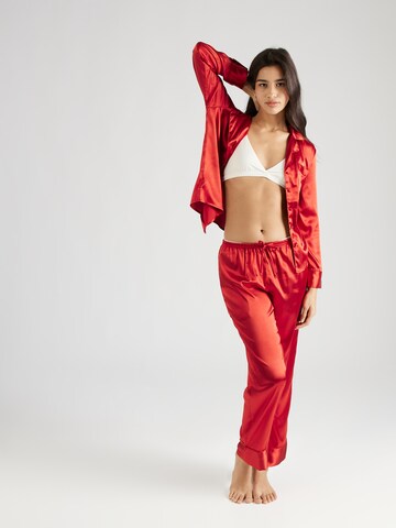 Hunkemöller Schlafshirt in Rot