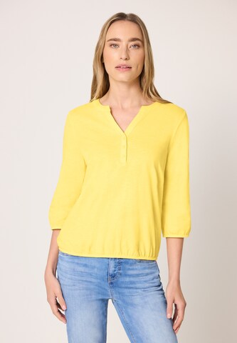 STREET ONE Shirt in Yellow: front