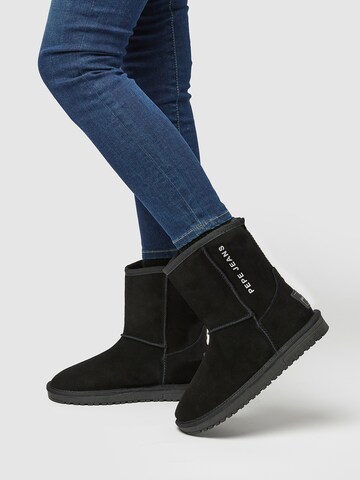 Pepe Jeans Snowboots 'DISS FRESH' in Schwarz: Vorderseite