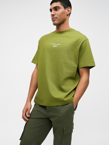 Calvin Klein Jeans Tričko - Zelená