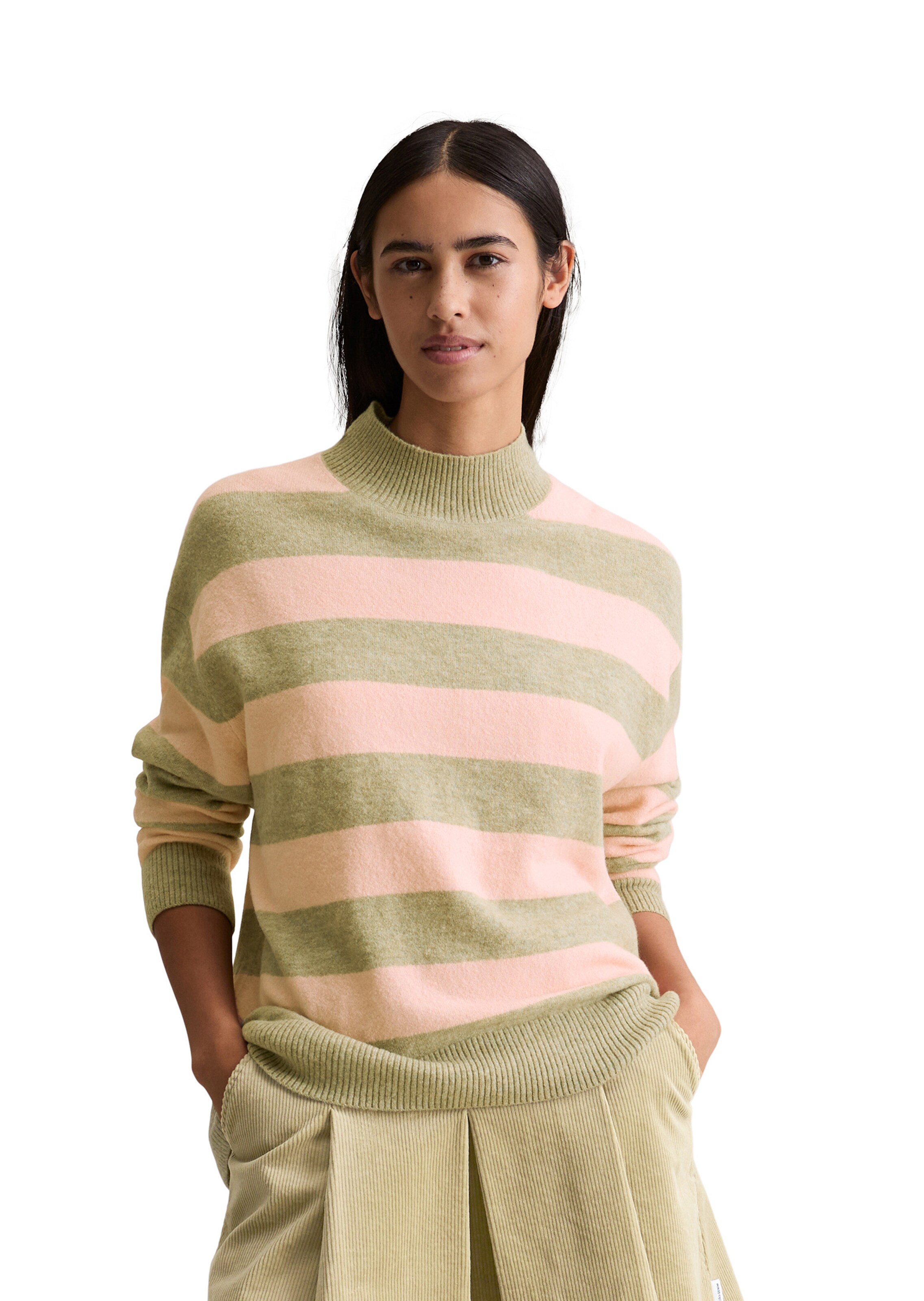 Marc O'Polo DENIM Pullover in Pink: Vorderseite
