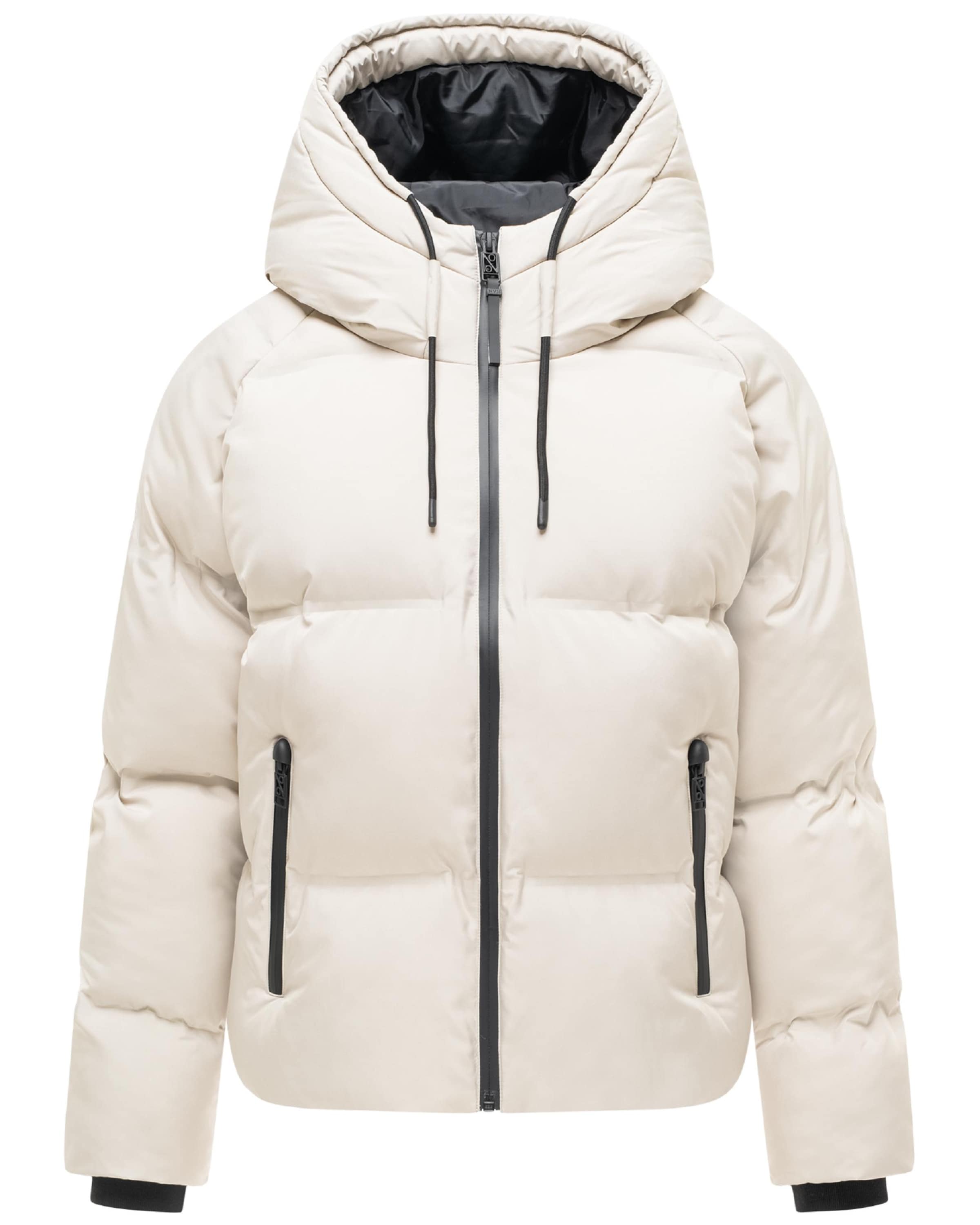 NAVAHOO Winterjas in Beige: voorkant