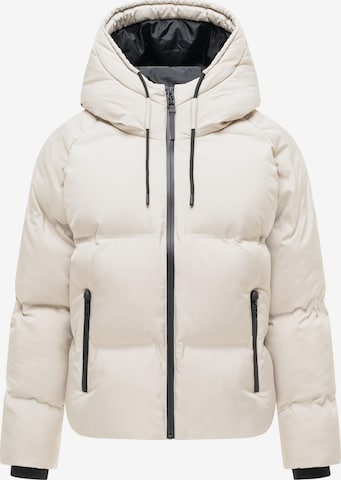NAVAHOO Winterjas in Beige: voorkant