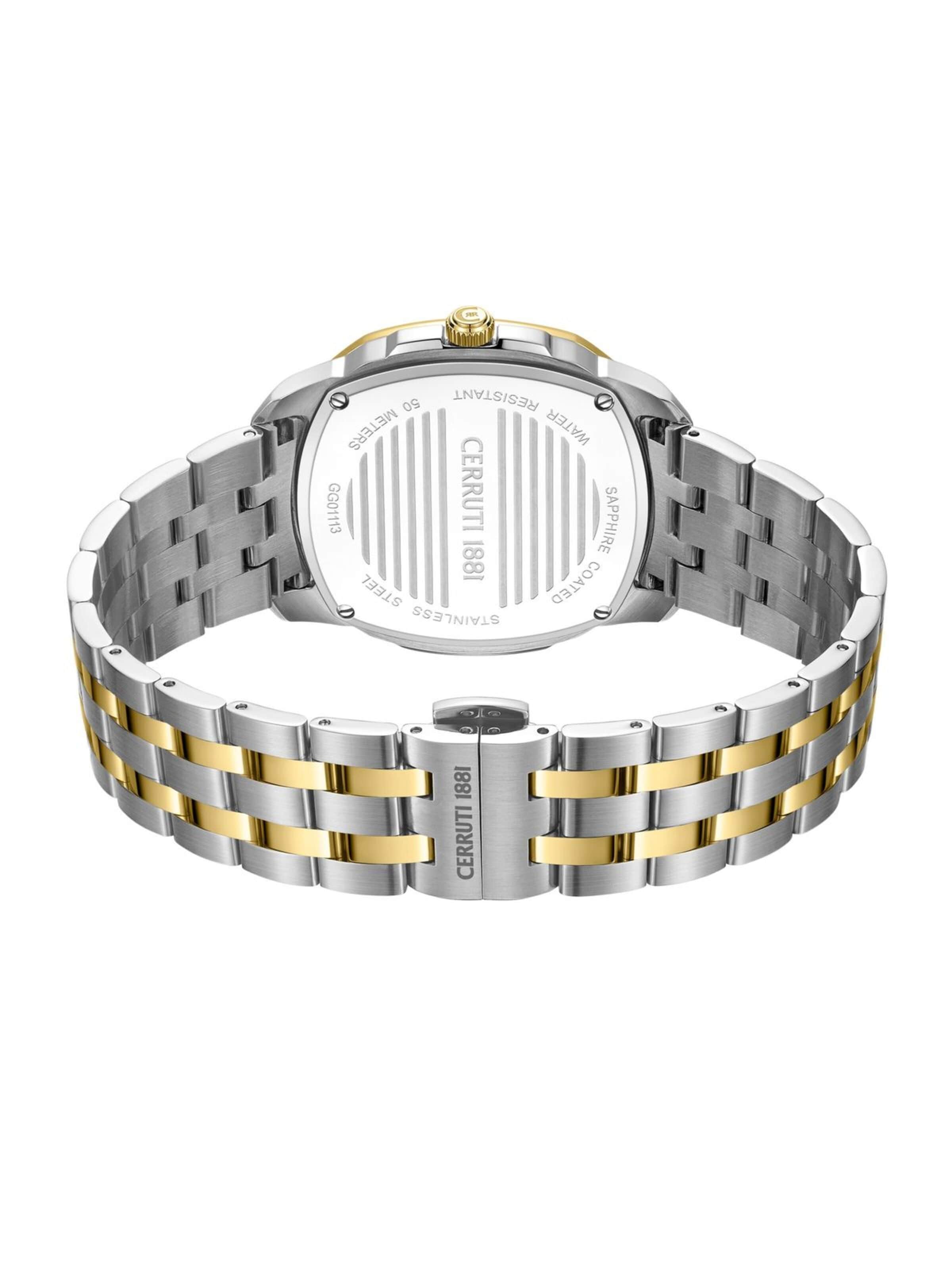 CERRUTI 1881 Analog watch 'Watch Merano' in Silver